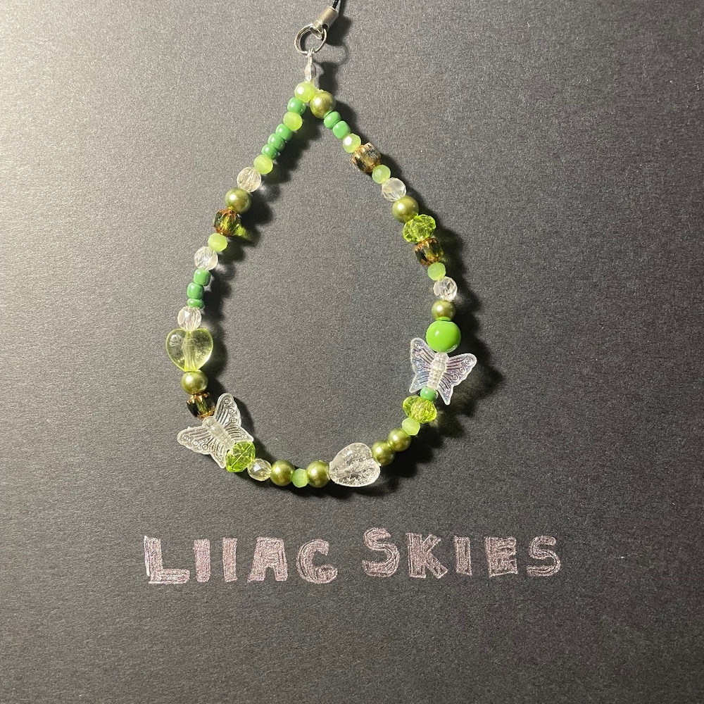 Lilac Skies Phone Charm